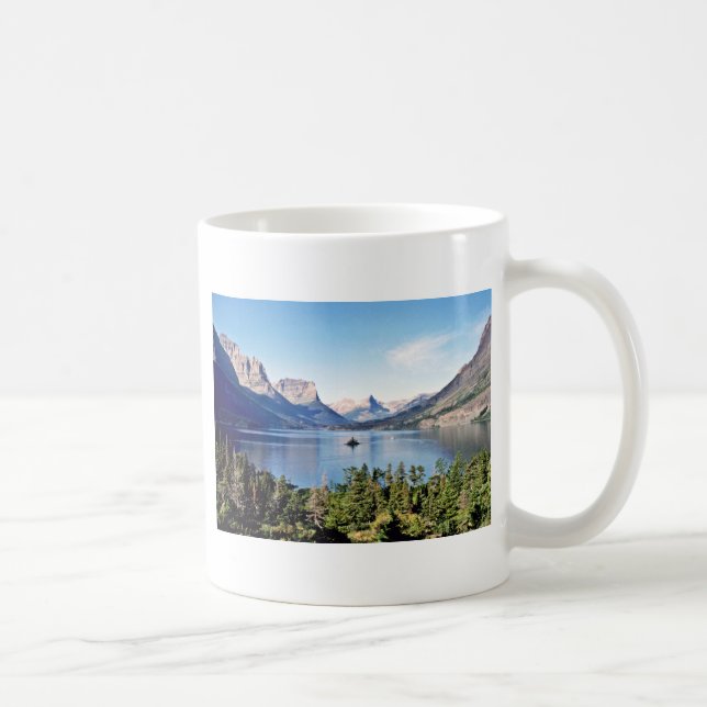 Caneca De Café Lago st. Mary - parque nacional de geleira (Direita)