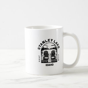 Caneca De Café Lago Stanley Idaho Exteriores Vintage