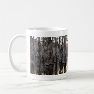 Caneca de café - lago sunset002 Caddo