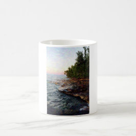 Caneca De Café Lago Superior Shore Mug