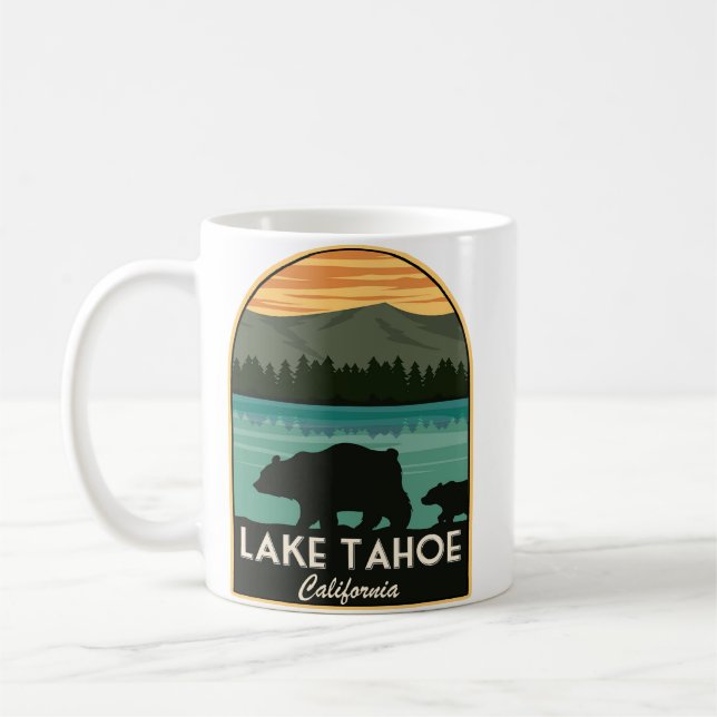 Caneca De Café Lago Tahoe (Esquerda)