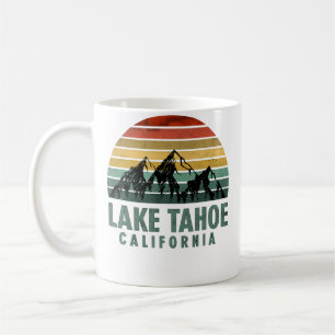 Caneca De Café Lago Tahoe Montanhas Califórnia Trilha Acampamento