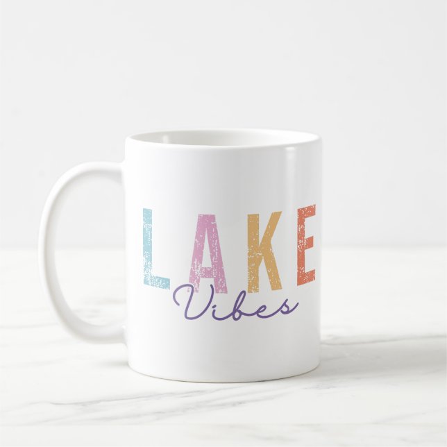 Caneca De Café Lago Vibes (Esquerda)