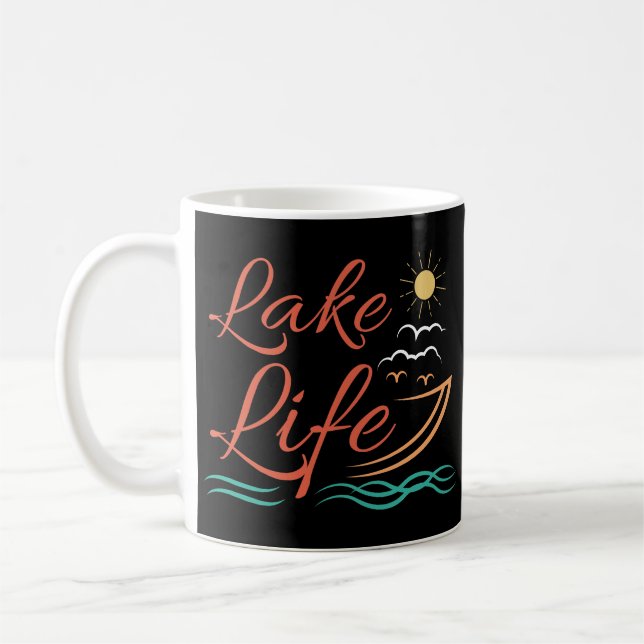 Caneca De Café Lago Vida (Esquerda)