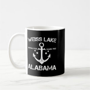 Caneca De Café Lago Weiss Alabama Piadas de Pesca Acampamento de