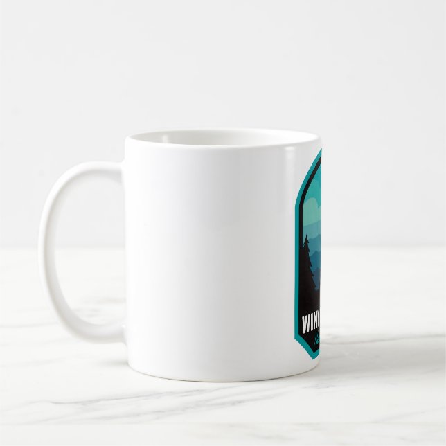 Caneca De Café Lago Winnipesaukee New Hampshire Summer (Esquerda)