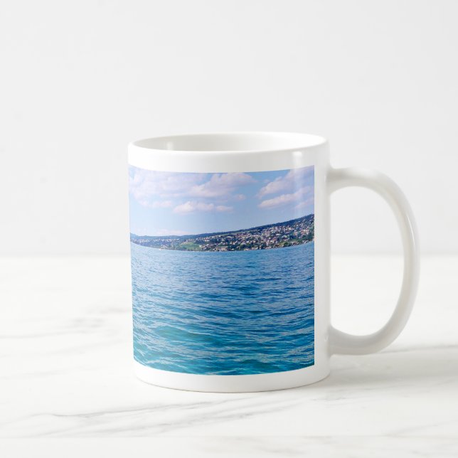 Caneca De Café Lago Zurich (Direita)