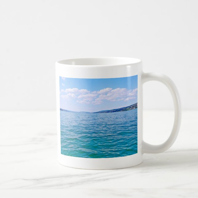 Caneca De Café Lago Zurich (Direita)