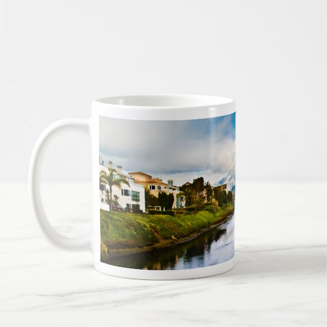 Caneca De Café Lagoa colorida de Ballona (Esquerda)