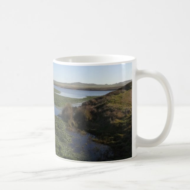 Caneca De Café Lagoa I de Abbotts na costa nacional de Point Reye (Direita)