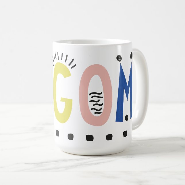 Caneca De Café Lagom Colors Coffee Mug (Frente Esquerda)