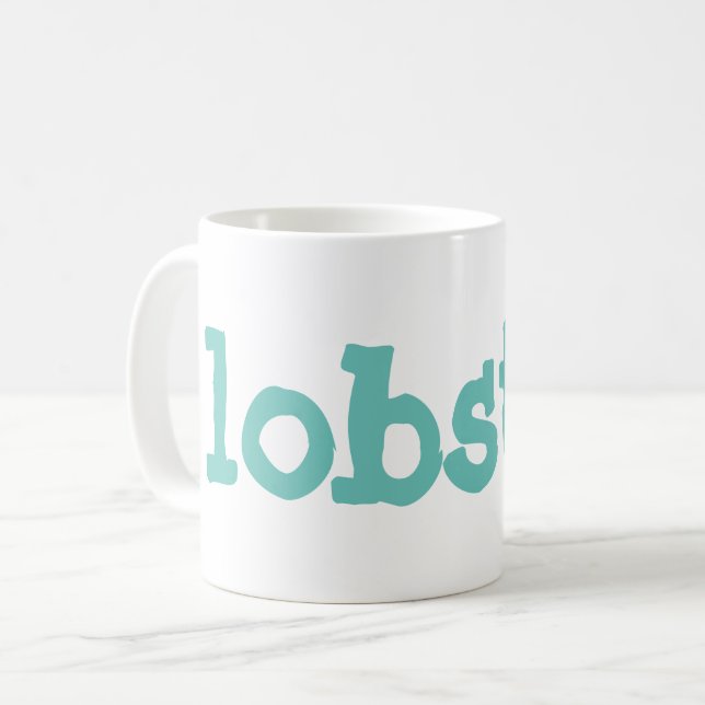 Caneca De Café lagosta (Frente Esquerda)