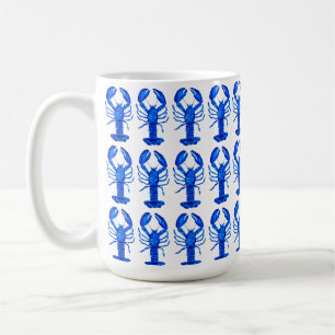 Caneca De Café Lagosta Azul