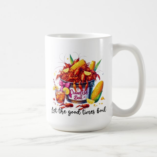 Caneca De Café Lagosta Boil Mug (Direita)