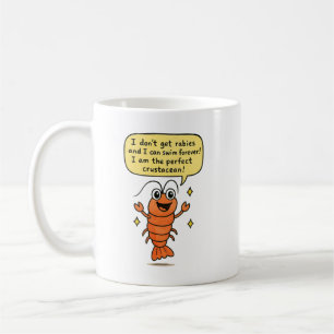 Caneca De Café Lagosta Crustácea Perfeita