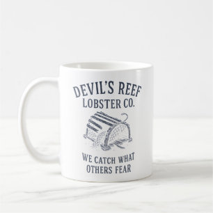 Caneca De Café Lagosta de recife do diabo - Nós pegamos o que out