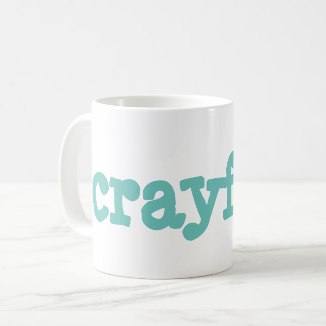Caneca De Café lagostim (Frente Esquerda)
