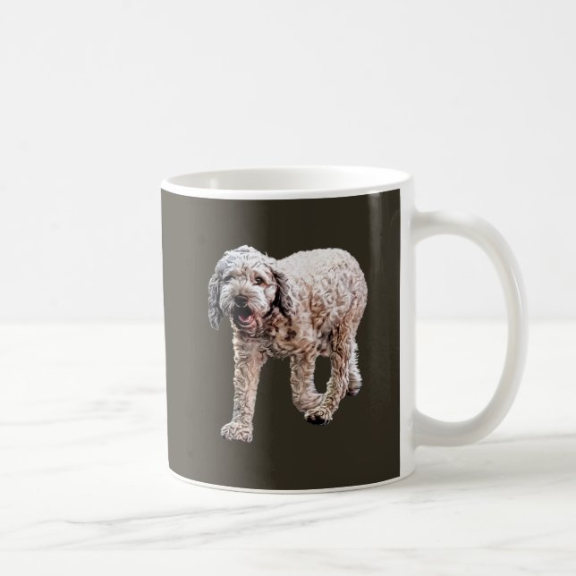 Caneca De Café Lagotto Romagnolo (Direita)