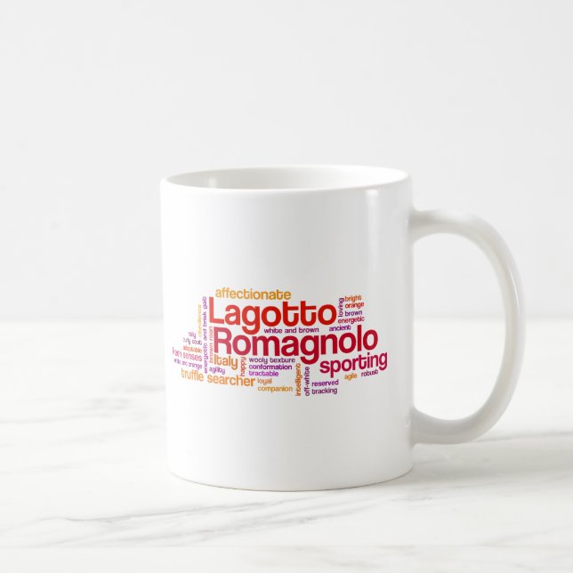 Caneca De Café Lagotto Romagnolo (Direita)