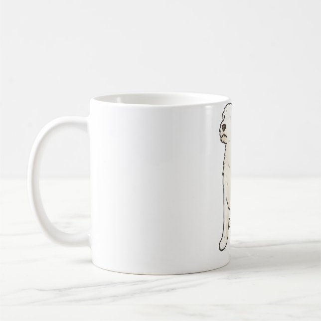 Caneca De Café Lagotto romagnolo dog Magic (Esquerda)