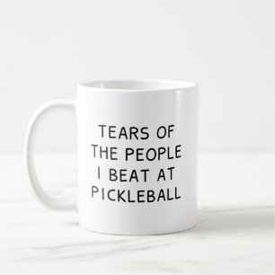 Caneca De Café Lágrimas Das Pessoas Que Eu Derrotei No Café Pickl