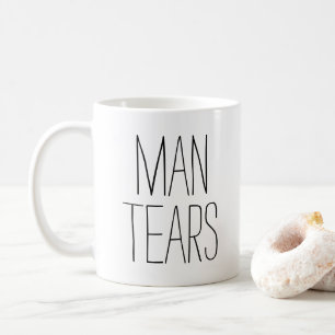 Caneca De Café Lágrimas de homem
