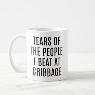 Caneca De Café Lágrimas Divertidas das Pessoas que Eu Derrotei no