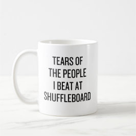 Caneca De Café Lágrimas Divertidas das Pessoas que Eu Derrotei no