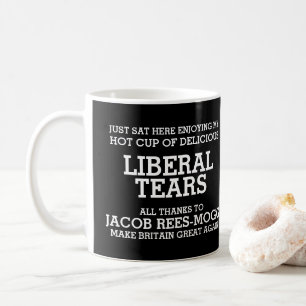 Caneca De Café Lágrimas Liberais Jacob Rees-Mogg