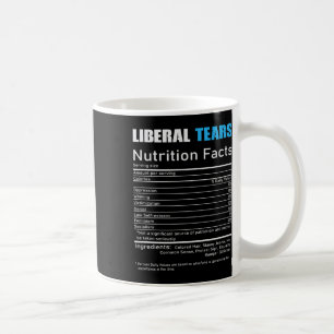 Caneca De Café Lágrimas Liberais Presente Republicano Anti Libera