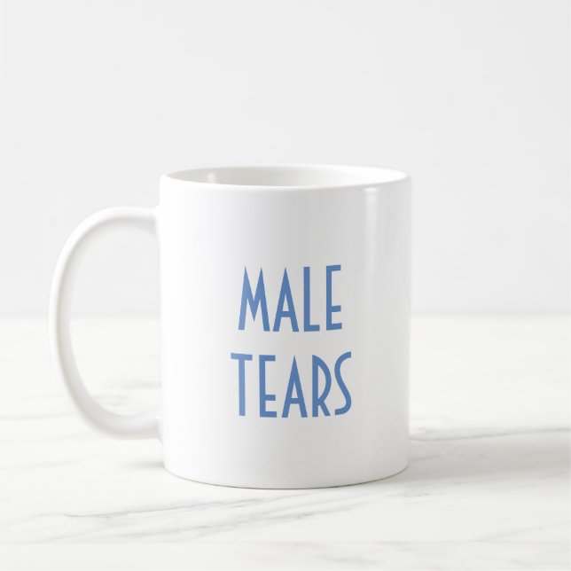 CANECA DE CAFÉ LÁGRIMAS MASCULINAS (Esquerda)
