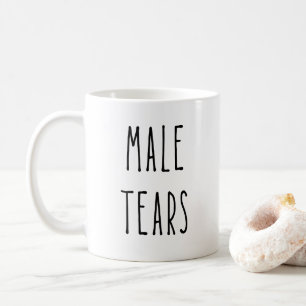 Caneca De Café Lágrimas masculinas