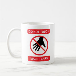 Caneca De Café Lágrimas masculinas