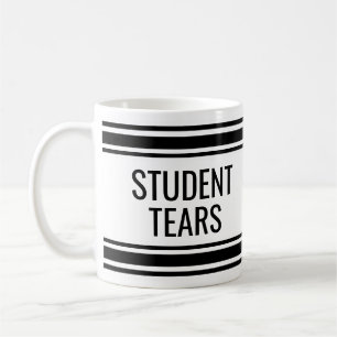 Caneca De Café Lágrimas para Estudantes - Engraçada Decoração