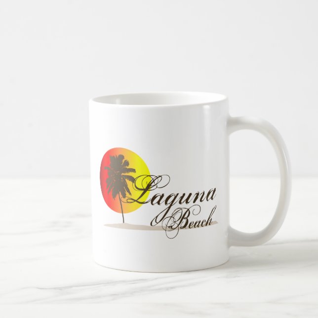 Caneca De Café Laguna Beach Califórnia (Direita)