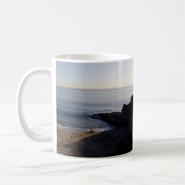 Caneca De Café Laguna Beach da angra do mergulhador (Esquerda)