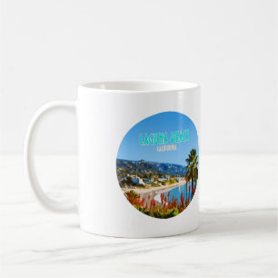 Caneca De Café Laguna Beach Orange County California Vintage