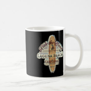 Caneca De Café Laguna Beach Vintage-Vintage-Stencils