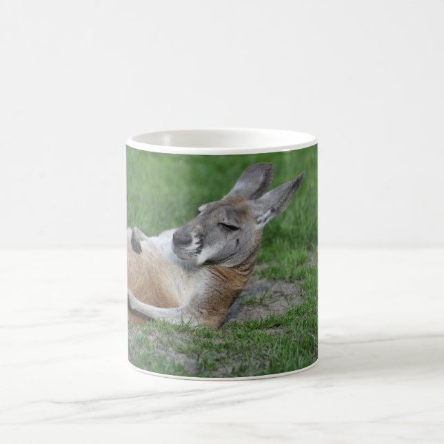 Caneca De Café Laid-back Kangaroo (Centro)