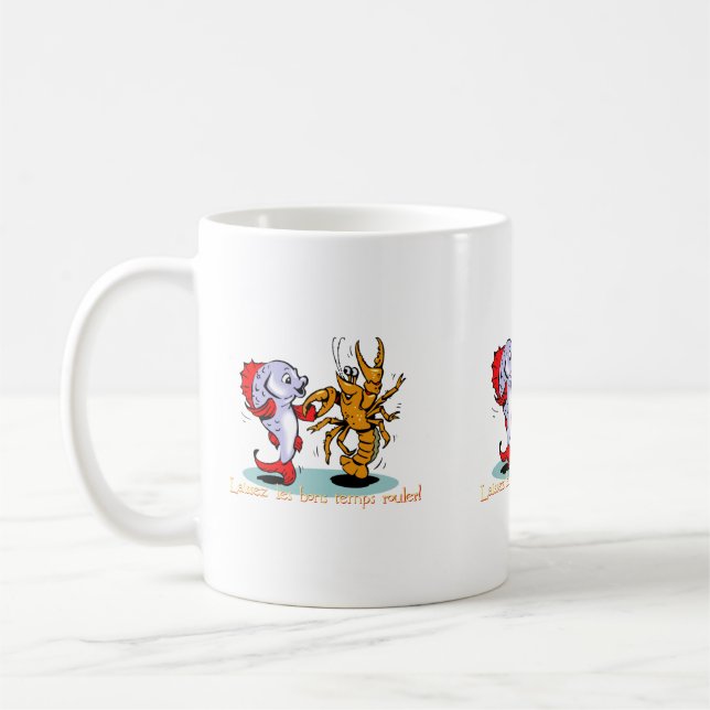 Caneca De Café Laissez les bons temps rouler! Mardi Gras (Esquerda)