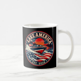 Caneca De Café Lake America é humor político de 2026