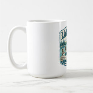 Caneca De Café Lake Life Lodge & Resort Retiro Vintage à Beira do