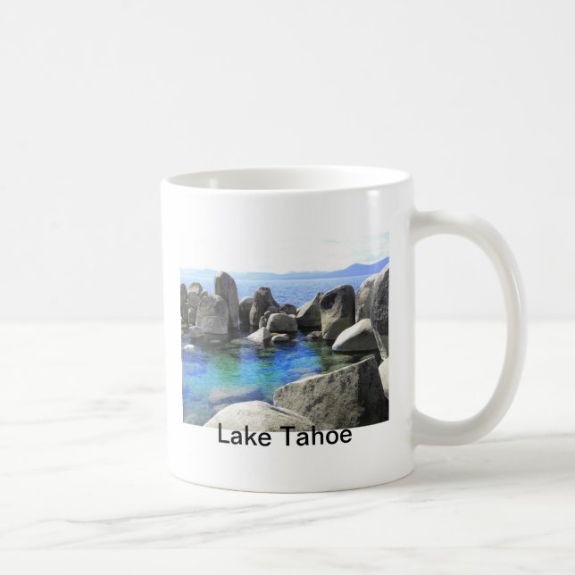 Caneca De Café ~ Lake Tahoe de Stonehenge da água (Direita)
