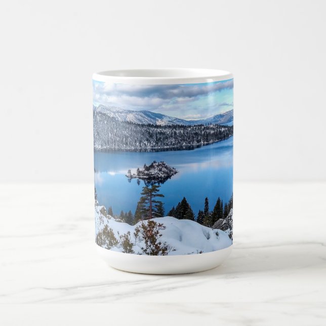 CANECA DE CAFÉ LAKE TAHOE LANDSCAPE (Centro)