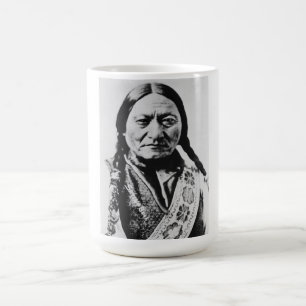 Caneca De Café Lakota Chefe Rende: Sentado Bull Fort Buford
