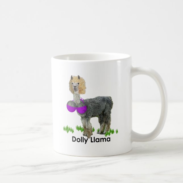 Caneca De Café Lama da zorra (Direita)