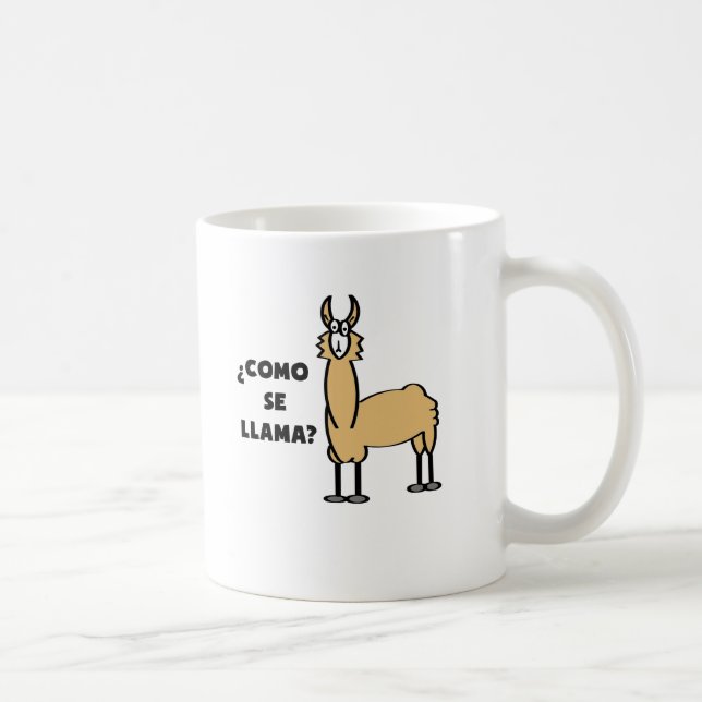 Caneca De Café Lama do SE de Como? #2 (Direita)