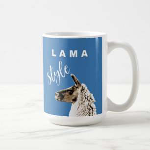 Caneca De Café Lama Style