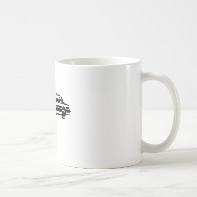 Caneca De Café Lâmina Oldsmobile 1987 (Direita)