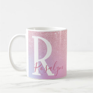 Caneca De Café Lâmina rosa-rosa-rosa-rosa Elegante
